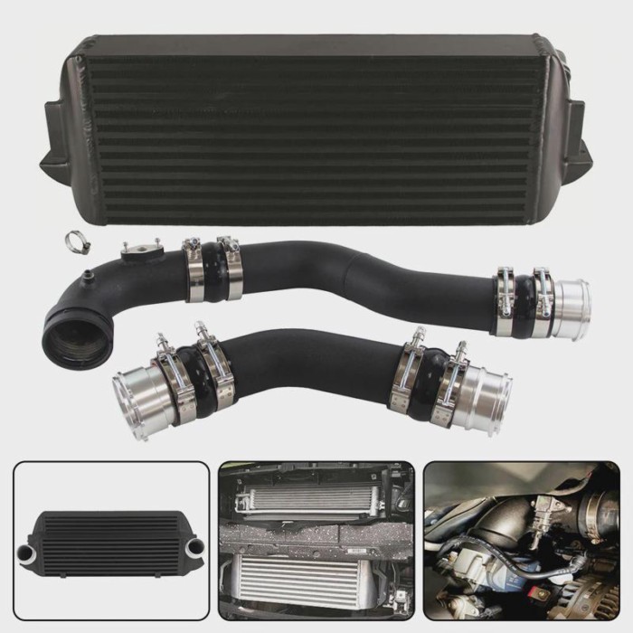 Front Mount Bolt On Racing Competition Intercooler Kit EVO 2 For BMW 1/2/3/4 Series F20 F21 F22 F30