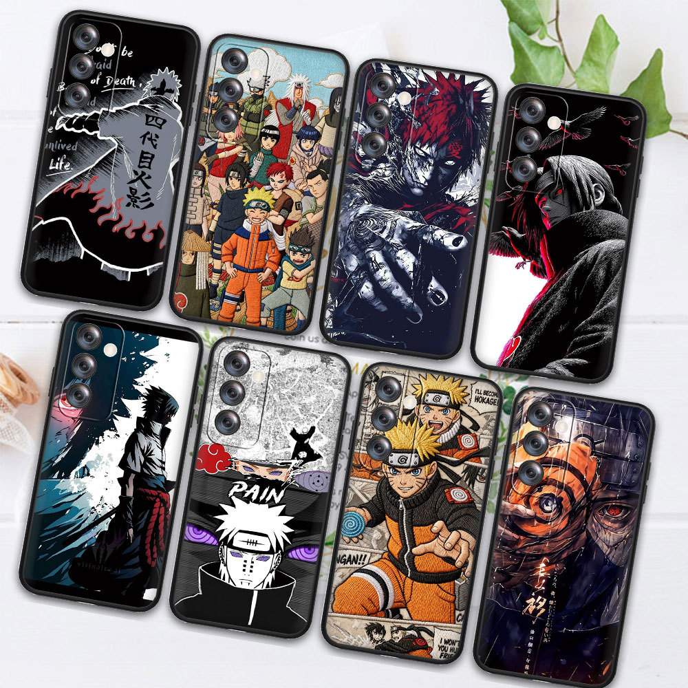 เคสโทรศัพท์สีดําแบบนุ่ม iPhone 17 17Pro 17Pro Max 17 Air 2A6A Naruto รูปแบบการพิมพ์ส่วนบุคคล
