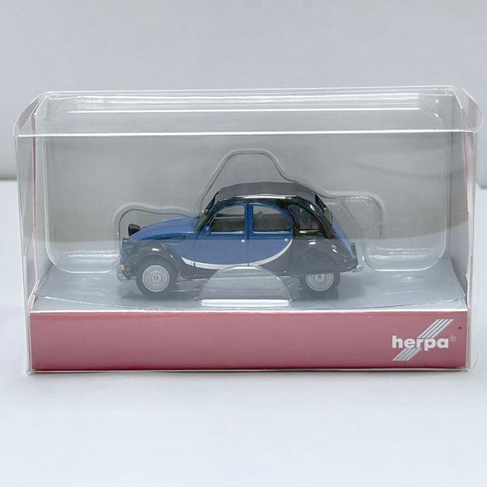 Herpa 1/87 Citroen 2CV โต๊ะทราย Master Car Model ยาว 4cm
