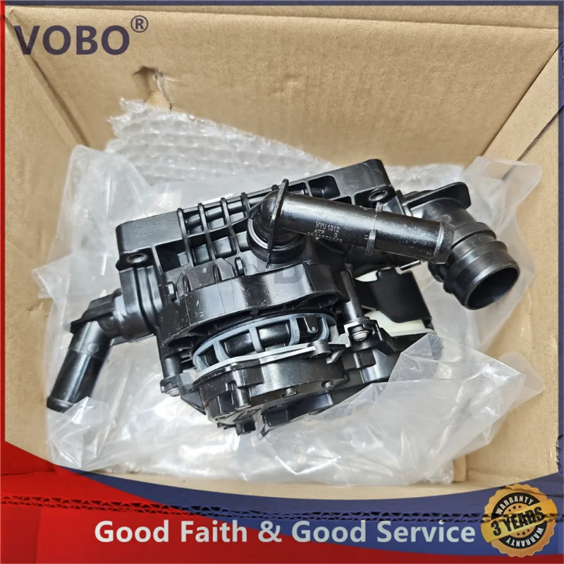 1PC Engine Thermostat Housing Assembly Integrated Thermal-management for Santa 256002j100 25600-2j1