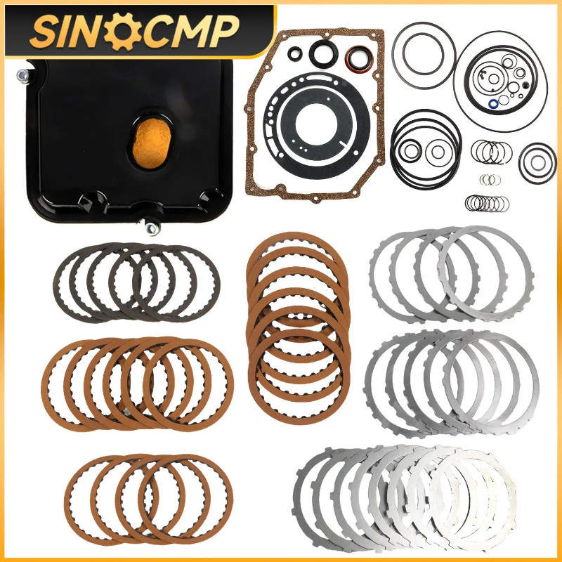 1set Transmission Master Rebuild KIT 03-UP W/ Gaskets Friction Steel Plates SET 42RLE for CHRYSLER