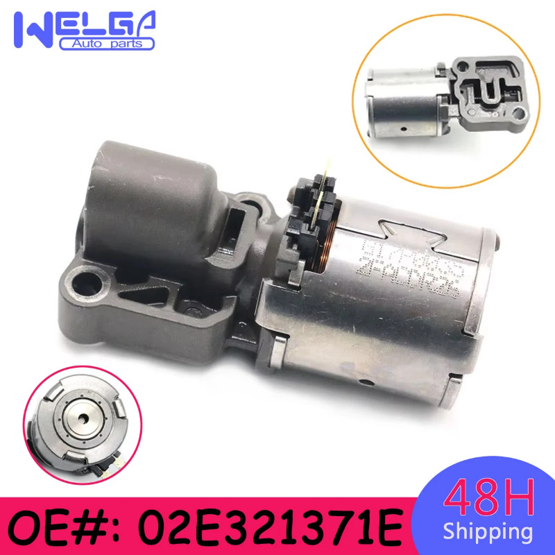 DQ250 DSG 6-Speed 02E Transmission Solenoid N215 N216 02E321371E For VW GOLF JETTA PASSAT BEETLE Fo