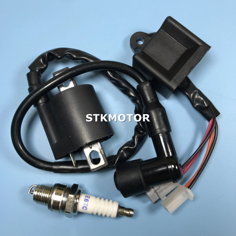 Motorycle CDl Ignition Coil And Spark Plug for Yamaha PW50 PW 50CC Motorcycle Dirt Bike Parts