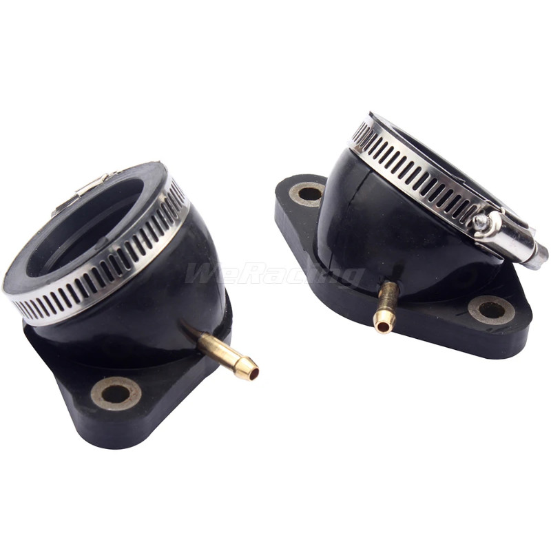 Carburetor Intake Manifold Pipe Interface Adapter For Yamaha XV400 XV 400 Virago 91-94 XV535 XV 535
