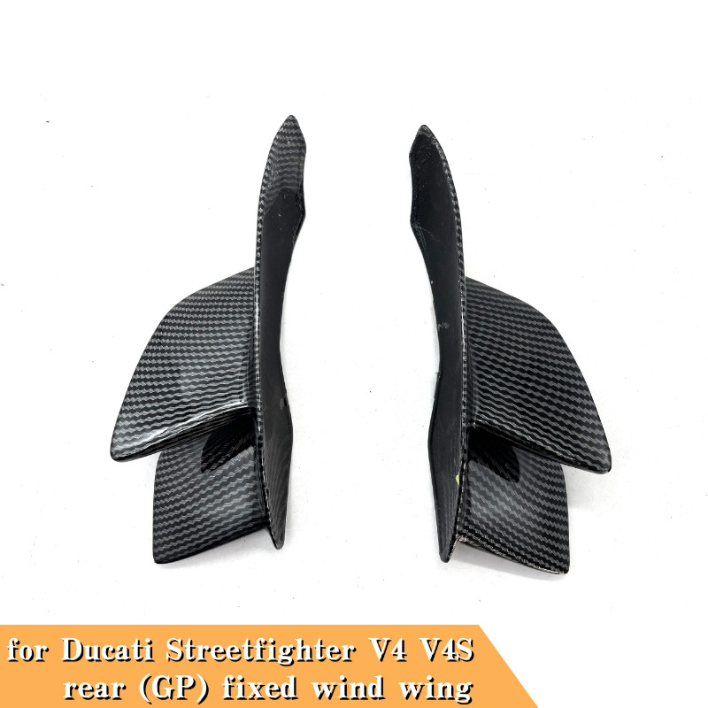 Rear Wing Spoiler GP Style for Ducati Streetfighter V4/V4S  Motorcycle Tail Wing Modification