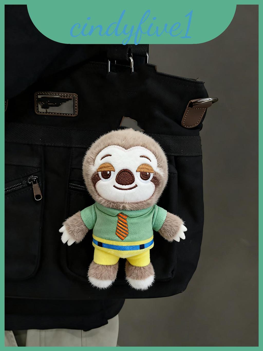 Zootopia Judy น่ารัก Nick Sloth และ Benjamin ตุ๊กตาสําหรับพวงกุญแจเด็ก