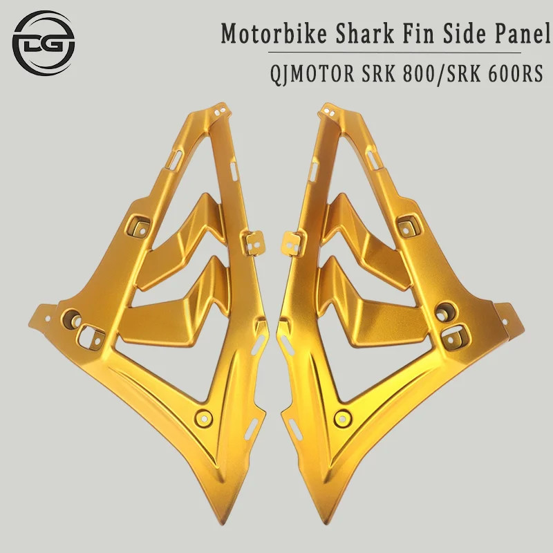 For QJMOTOR SRK800 SRK600RS 600-RS Body Side Skirt SRK 800 600RS ABS Injection Moulded Frame Spoile
