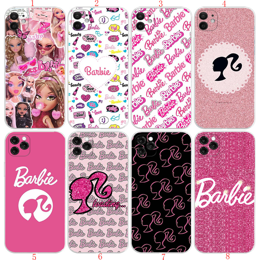 IPhone 11 11 Pro Max 12 13 Mini XR XS Max 12 13 Pro Max D7 B.arbie อะนิเมะเคสโทรศัพท์โปร่งใสนุ่ม