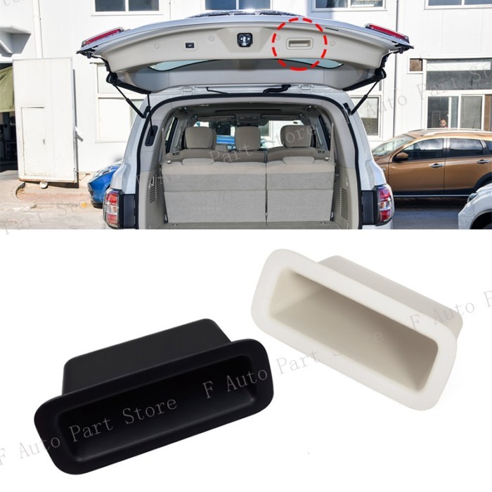 Car Rear Tailgate Trunk Handle Cover For Nissan Patrol Y62 2010-2021 Infiniti QX56 QX60 QX80 90940-