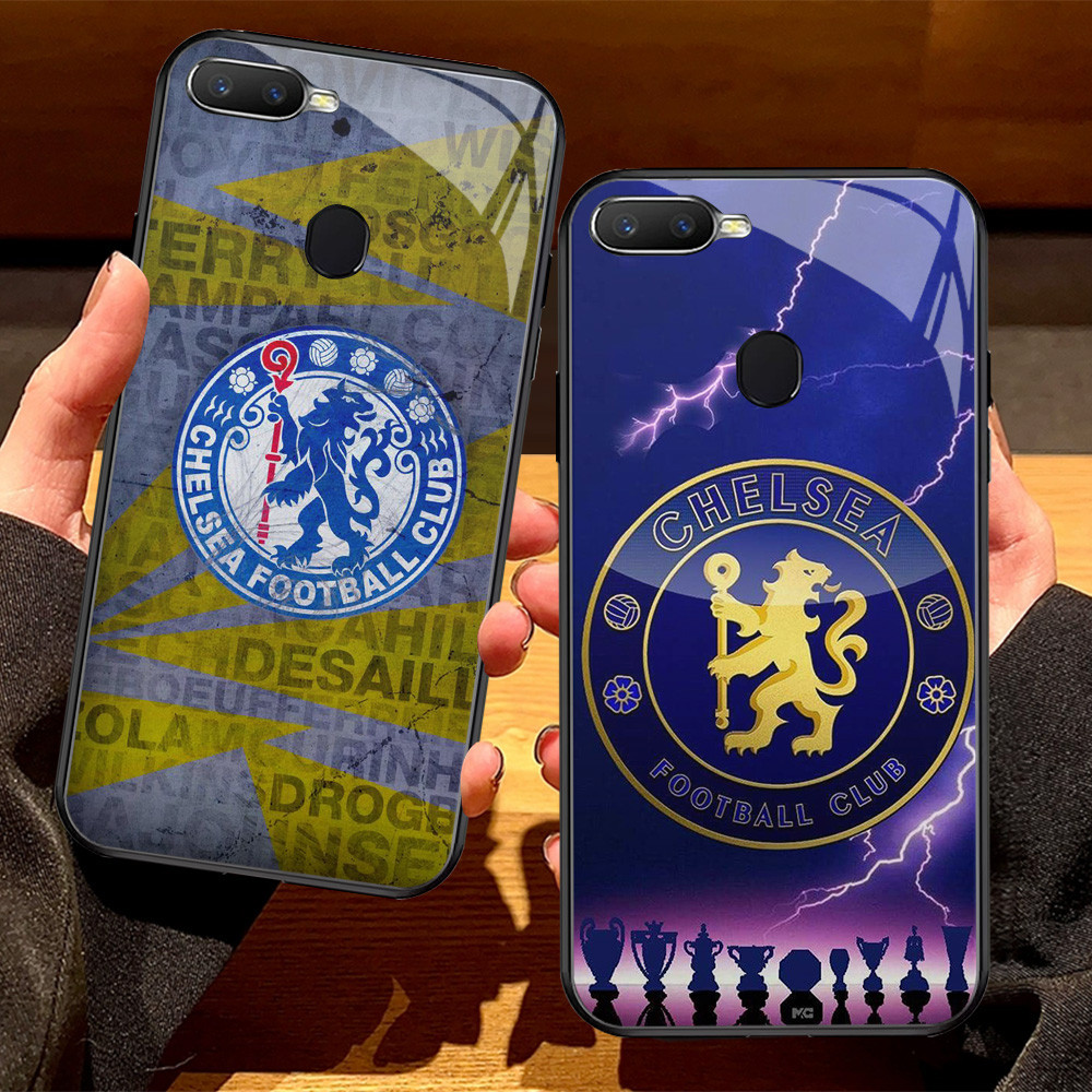 G-49 CFC ฟุตบอล fc HD แก้วสําหรับ OPPO F9 Pro F5 A11K A3S F7 A5S A7 A12 A12E A12S กรณี