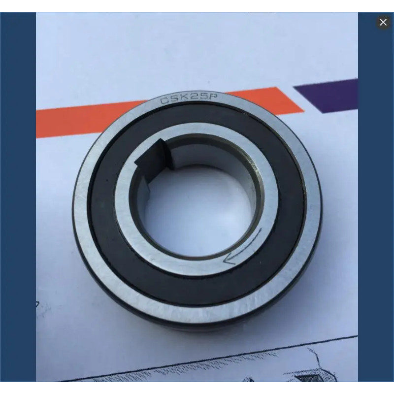 1 PIECE CSK25P C5 with inner race Keyway cam clutch, one way bearing ,Backstop,sprag freewheels ,25