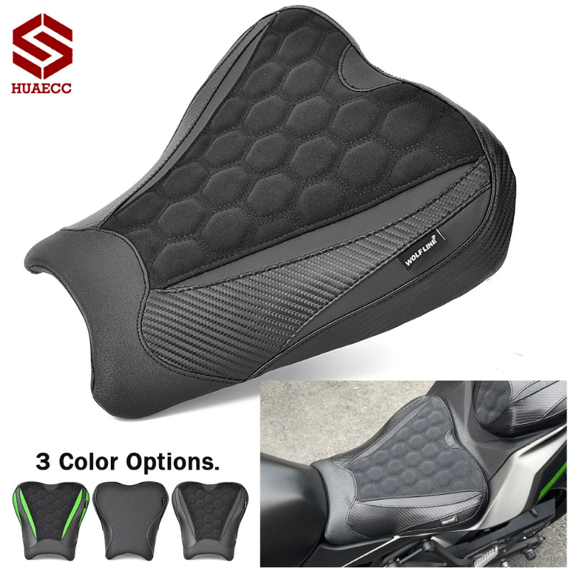 ZX4R ZX4RR Front Driver Seat Rear Passenger Pillion Cushion Cover for Kawasaki Ninja ZX-4R ZX-4RR Z