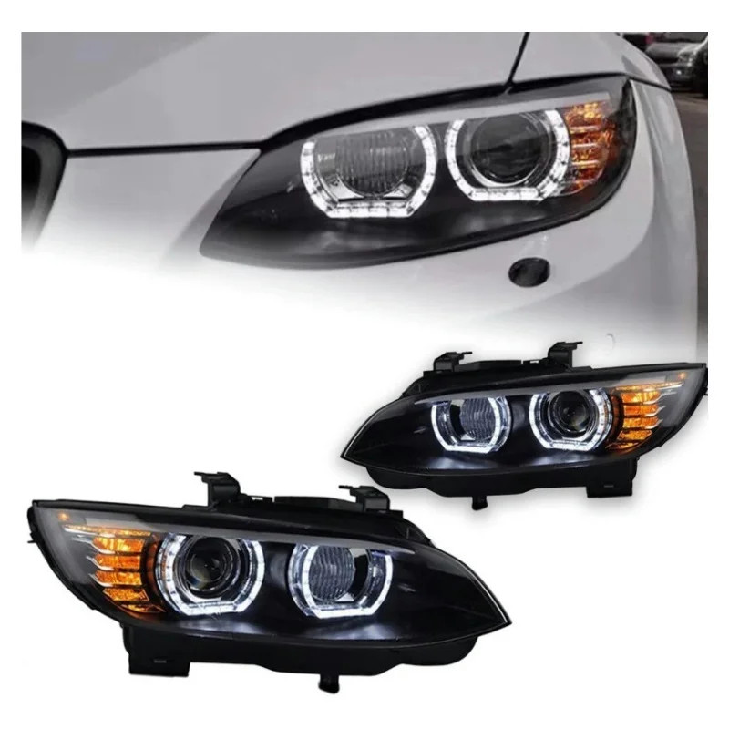 E92 E93 Upgrade Headlights for BMW 3 Series M3 2006-2012 LED Headlight 330i 335i DRL Hid Head Lamp