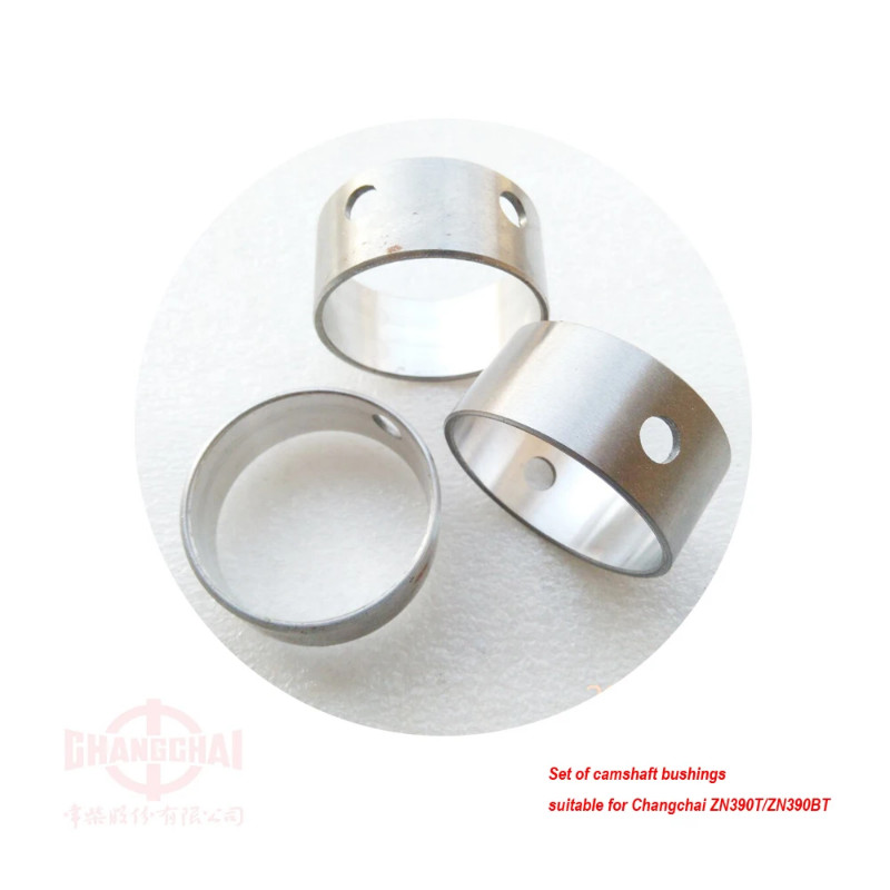 Set of camshaft bushings for CShangchai ZN390BT / ZN390T / 4G33TC , N85-03112 + N85-03109 + N85-040