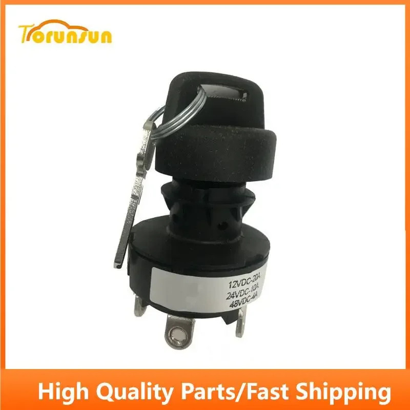 Ignition Switch 4360469 for JLG 12VDC-20A 24VDC-10A 48VDC-4A E201575