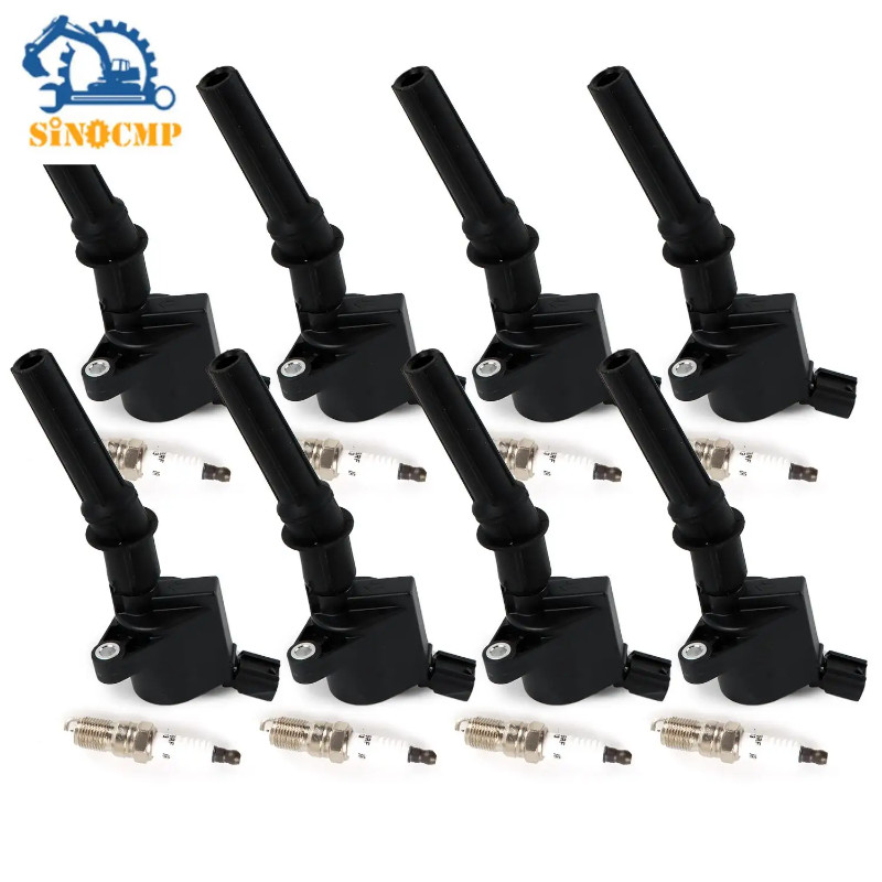 8Pcs Ignition Coils +8Pcs Iridium Spark Plugs for Ford F150 5.4L DG508 SP479 DG457 DG472 DG491 F523