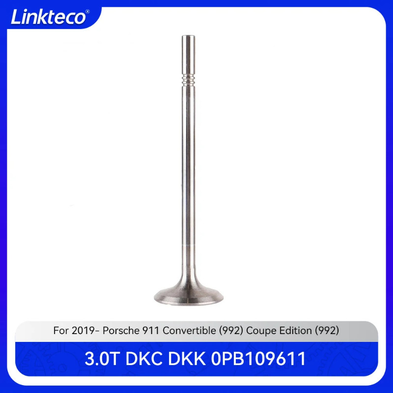Engine part 1x exhaust valve Fit 3.0 T L H6 DKK DKC GAS For 2019 Porsche 911 Convertible 992 Coupe