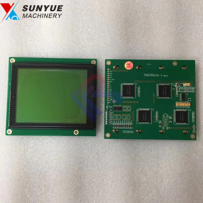 SK120-2 SK120-3 SK120-5 SK200-2 SK200-3 SK200-5 SK220 Excavator Parts Monitor LCD Screen Panel fit