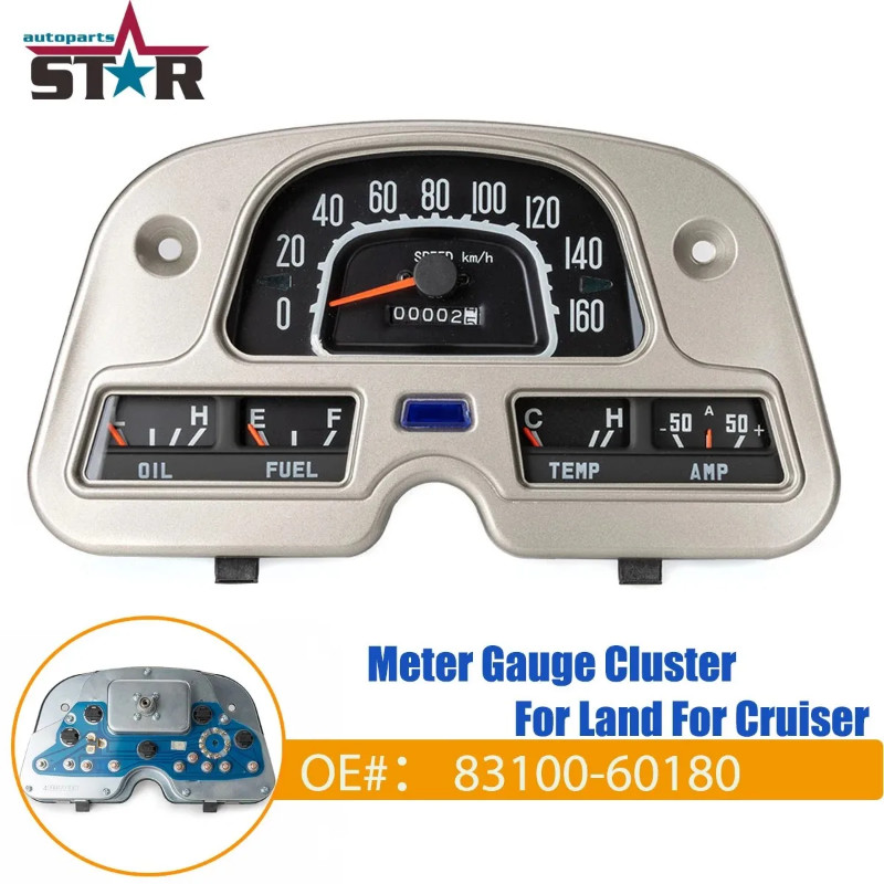 83100-60180 8310060180 Speedometer Gauge Cluster For Toyota LandCruiser 40Series FJ40 FJ43 FJ45 BJ4