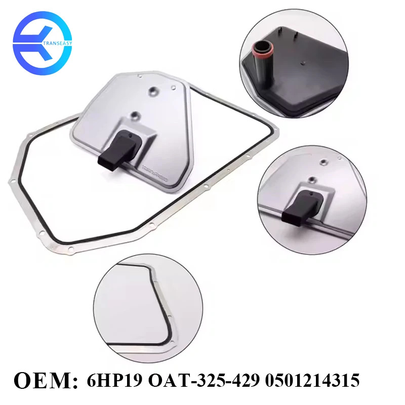 6HP19 0AT325429 1SET Auto Transmission Oil Filter & Oil Pan Gasket For AU-DI Q7 Base Premium 3.6L V