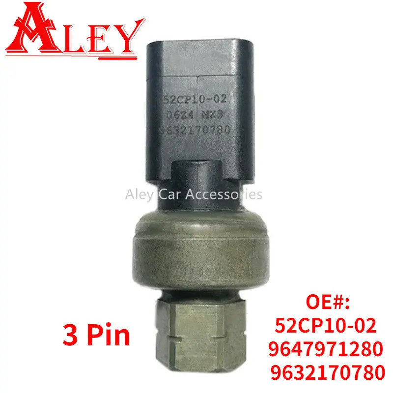 Original New 52CP10-02 52CP1002 9647971280 Air Pressure Switch Sensor For Citroen C2 C3 C4 C5 DS3 F