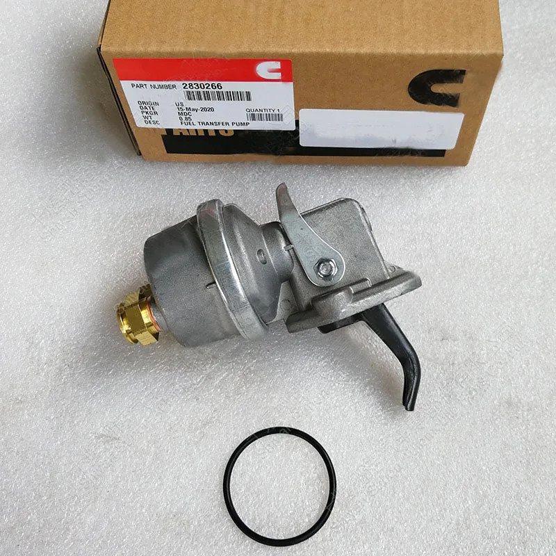 Fuel Lift Pump Fits Case Backhoe Loader 580M 580SM 580SN Wheel Loader 521D 621D 2830122 2830266 BCD