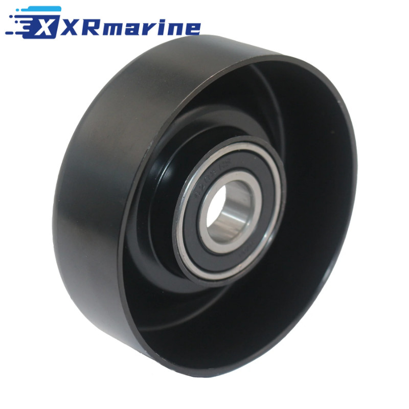 Serpentine Idler Pulley for Volvo Penta 3.0L 4.3L 5.0L 5.7L 8L 8.1L DPX375/420 V6/V8 Engines OE: 38