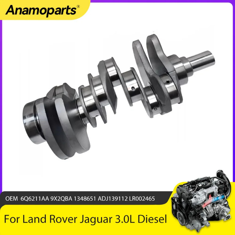 Engine Crankshaft Fit 3.0 L T 306DT Diesel For Land Rover Ranger Sport Discovery L319 L320 L462 L49