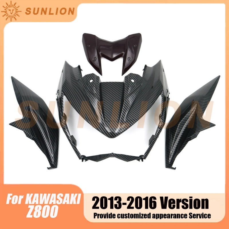 For Kawasaki Z800 2013 2014 2015 2016 Z 800 Front Head Cowl Upper nasal mask Upper Nose Fairing Hea
