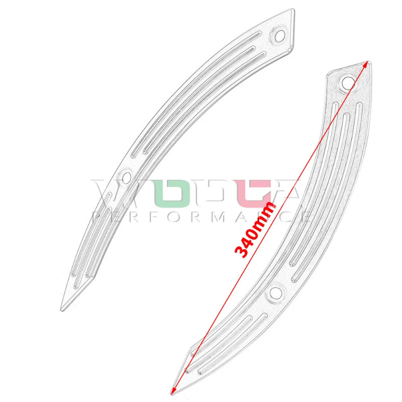 For Honda Rebel CMX 250 300 500 CMX500 CMX250 CMX300 2017-2021 Ornamental Mouldings  Rear Mudguard