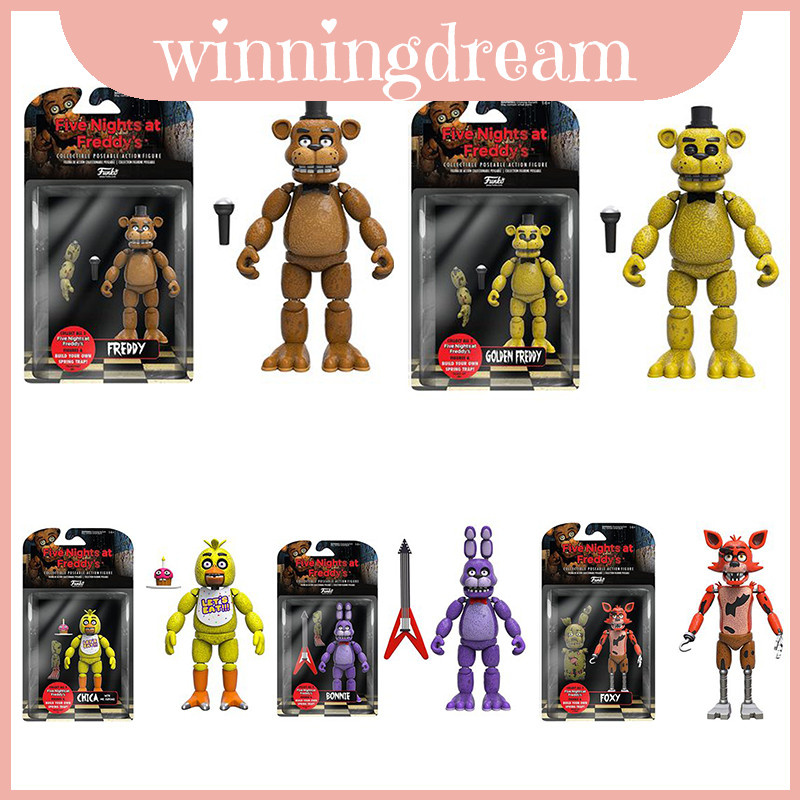 Fnaf Funko Delightful Five Nights At Freddys Action Figure Golden Freddy Decor สําหรับ