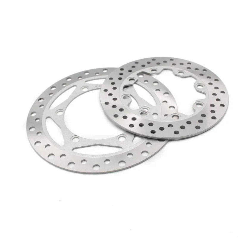 Motorcycle Front Rear Brake Discs For Kawasaki KL250 KLX250 Super Sherpa Stockman KMX125 KMX 125 19