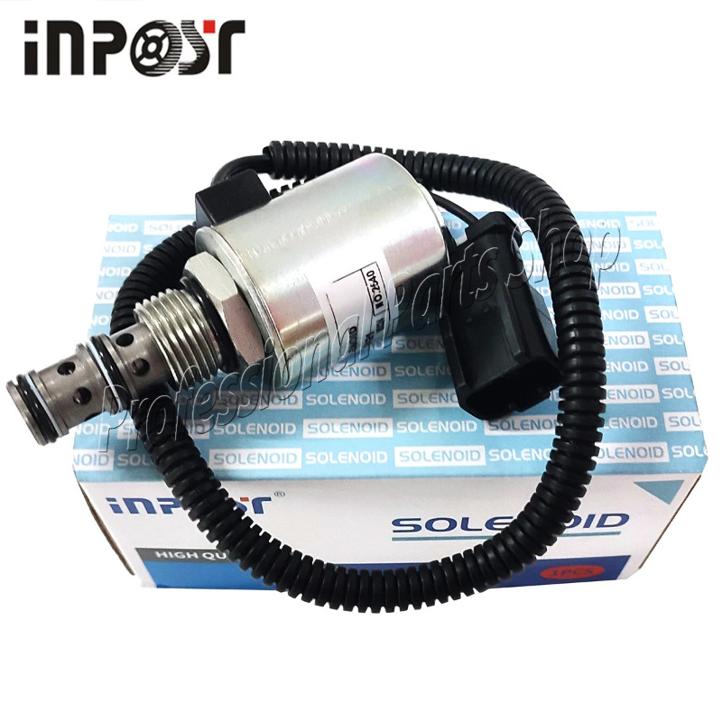 24V 20Y-60-22121 Solenoid Valve For Komatsu Excavator PC200-6 Engine 6D95 20Y6022121