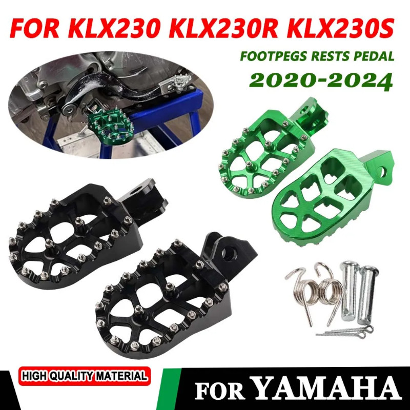 For Kawasaki KLX 230 R S SM KLX230R KLX230S KLX230SM 2020 - 2024 KLX 230SM 230R 230S Motorcycle Foo