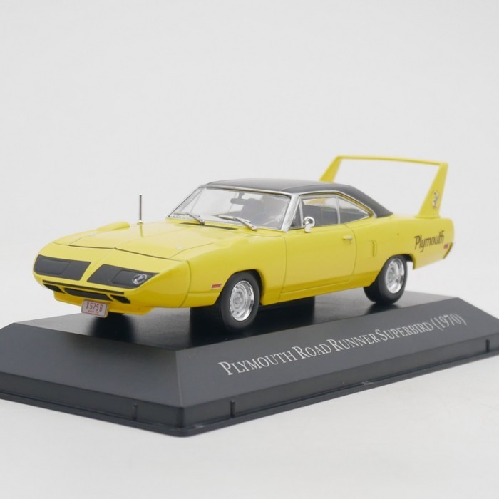 Ixo 1:43 PLYMOUTH ROAD RUNNER SUPERBIRD 1970 วัสดุอุตสาหกรรม汽车模型