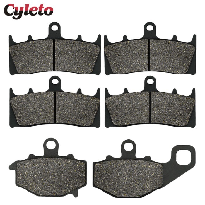 Motorcycle Front Rear Brake Pads for Kawasaki ZX6R ZX600 98-02 ZX 6R ZX636 2002 Ninja ZX9R ZX 9R ZX