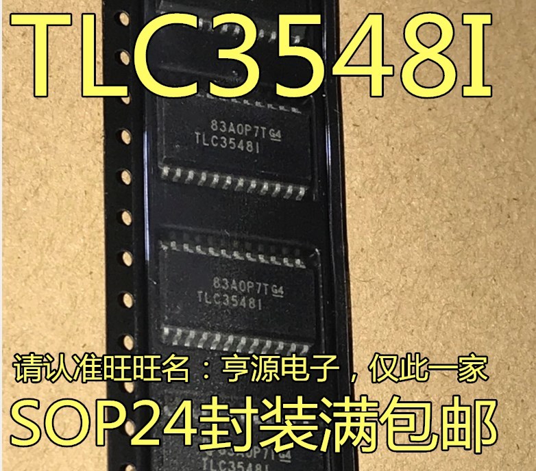 1 ชิ้น TLC3548 TLC3548CDW CDWR TLC3548IDW SOP-24