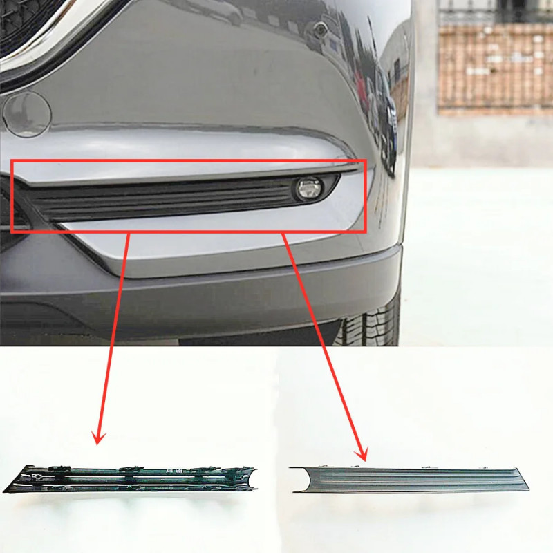 Car accessories 50-C21 high quality bumper grille  for Mazda cx5 2017-2021 KF CX8-8 2018-2021 ( wit