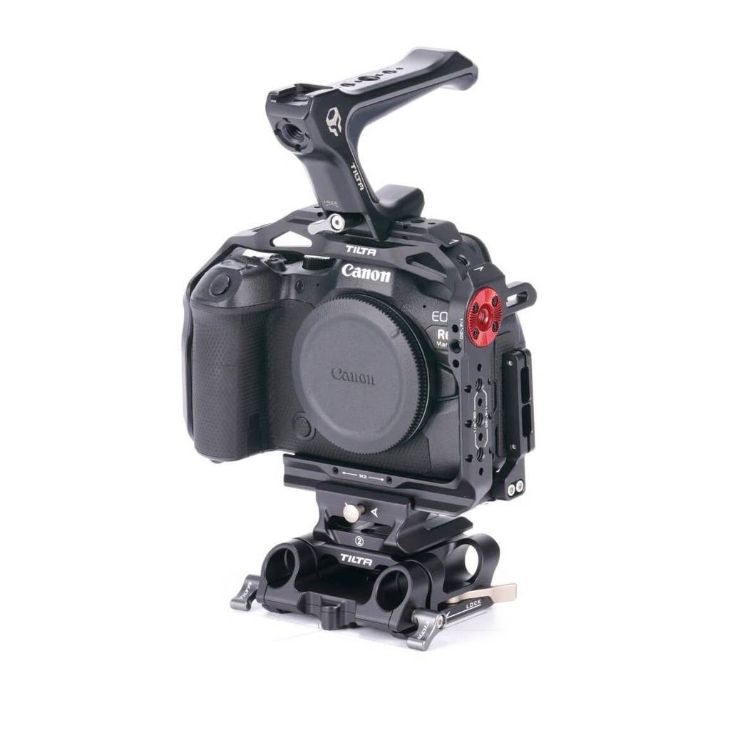 TILTA สําหรับ Canon R6 Mark II R6M2 TA-T45-AB Full กล้องสําหรับ Canon R6 Mark II R6 M2 ครึ่งกล้องกรง