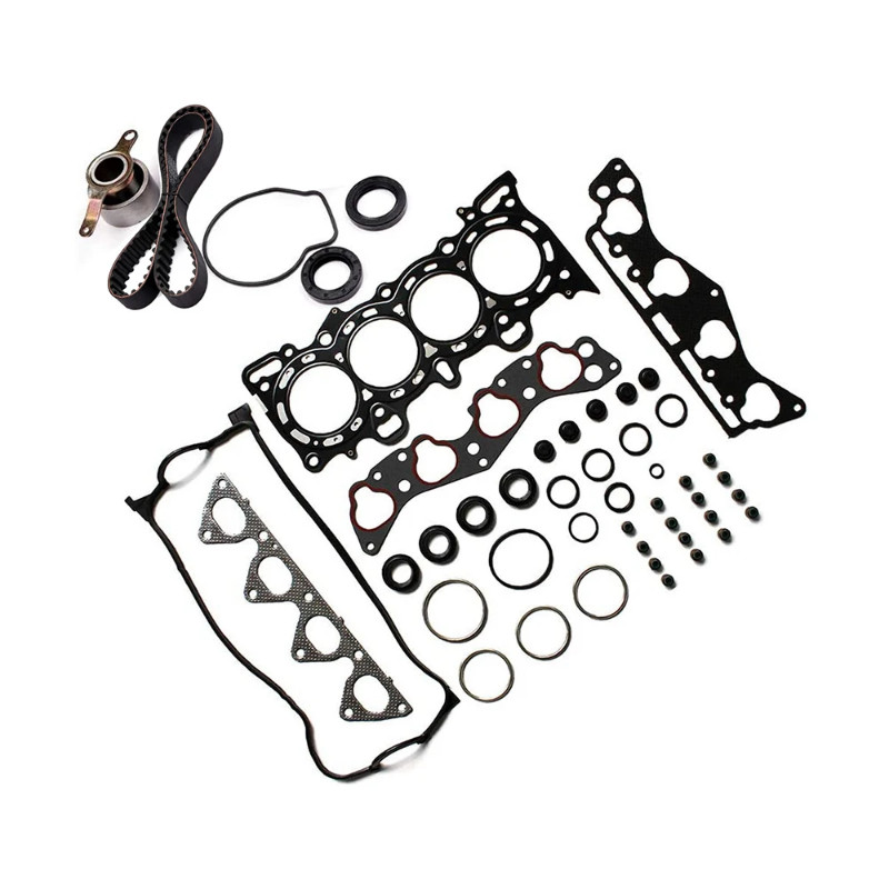 Head Gasket Set+Bolts Timing Belt Kit for Honda 1.6 SOHC 1996-2000 d16y7 d16y8 d16y5 HS9915PT-1 HSH