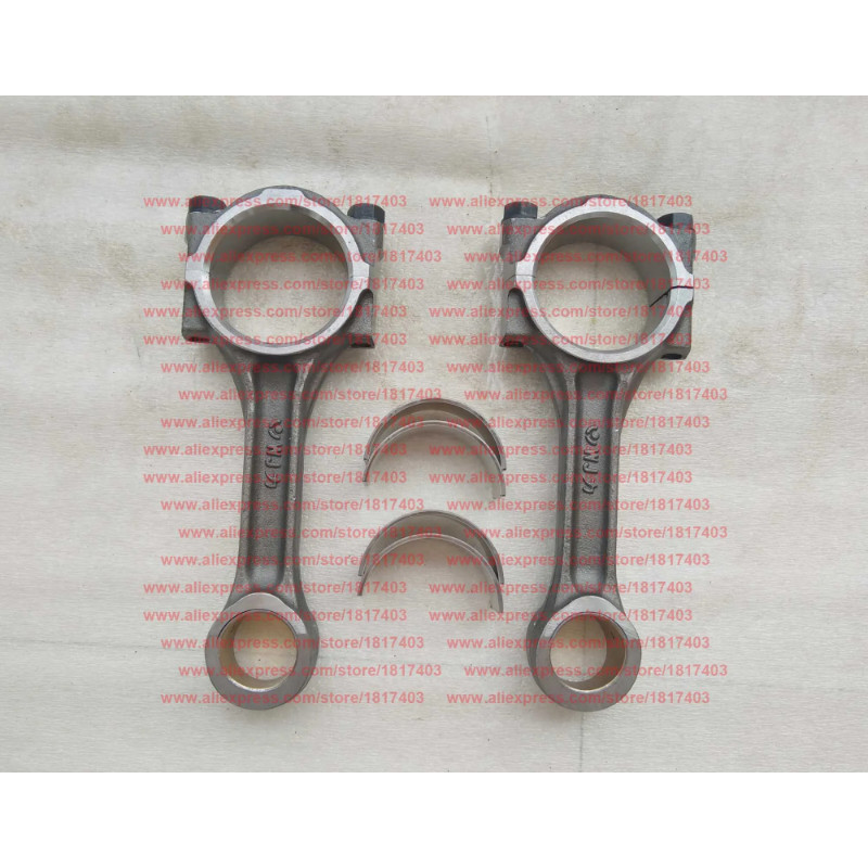 Fujian Lijia 105-04202 Connecting Rod assy + 100-04007 Connecting rod bearing, Fujian Lijia SL2105B