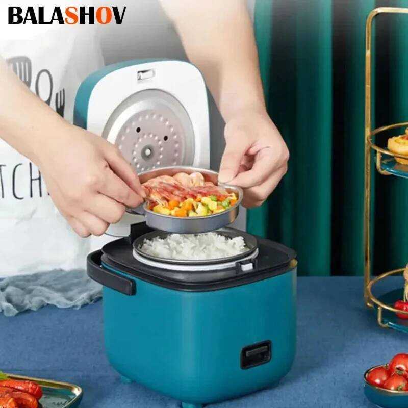 C Smart Electric Rice Cooker Multicooker Mini Electric Cooking Pot Non-Stick Cooker 1-2 People Hous