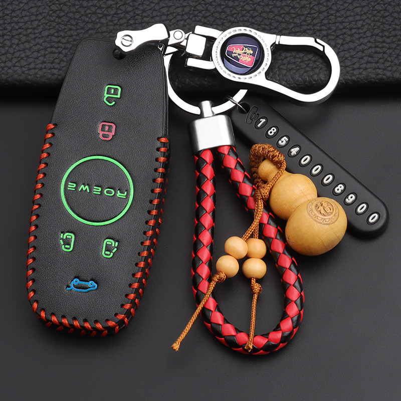 【2015 -2025】 เหมาะสำหรับ SAIC Roewe imax8 ฝาครอบกุญแจรถ 2021 Roewe iMAX8mpv กุญแจรถป้องกันกระเป๋าหั