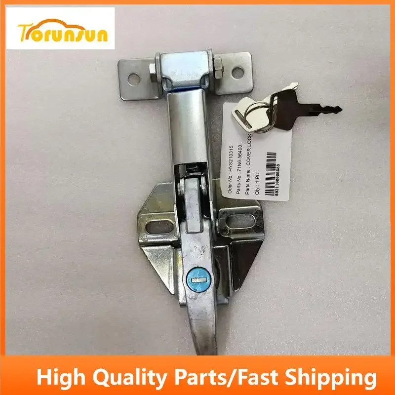 Engine Cover Catch Assy 71N6-56400 71L7-02670 71EE-52520 For Hyundai R110-7 R210LC7 RD140LC9