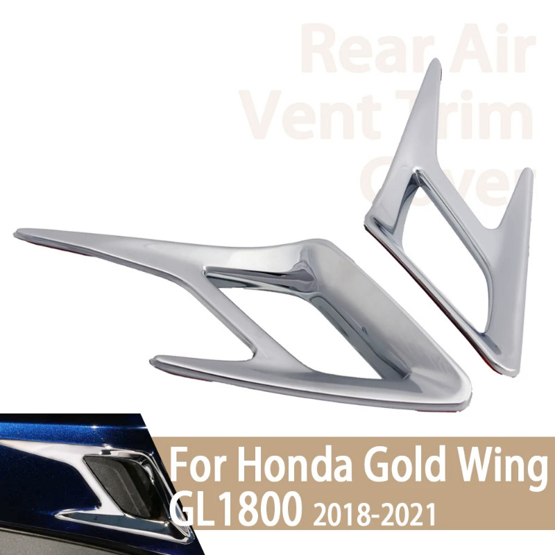 For Honda Goldwing GL1800 gl1800 Goldwing 1800 GL 1800 2018 2019 2020 2021 Chrome Motorcycle Rear F