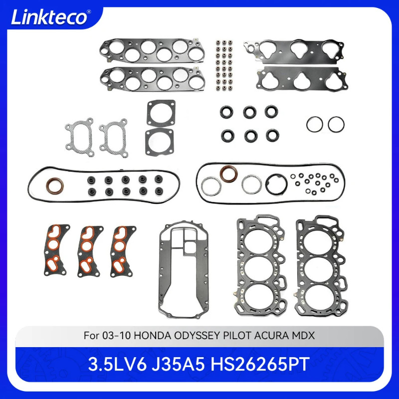 Engine part Full gasket set Fit 3.5 L GAS V6 J35A5 J35A6 J35A8 For 03-10 3.5L HONDA ODYSSEY PILOT A