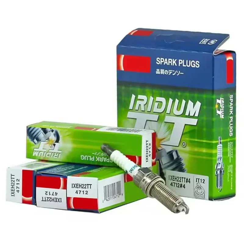 4712 IXEH22TT Dual Iridium Spark Plug Candle for SUBARU FORESTER RENAULT DUSTER DACIA LODGY MAZDA 3