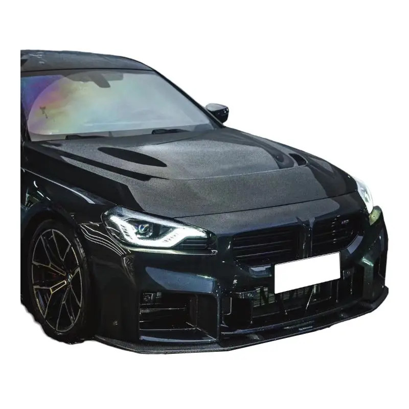 M2 G87 Wet Carbon Fiber Fibre Front Engine Bonnet Hood Cover For BMW M2 M2C G87,100% tested well