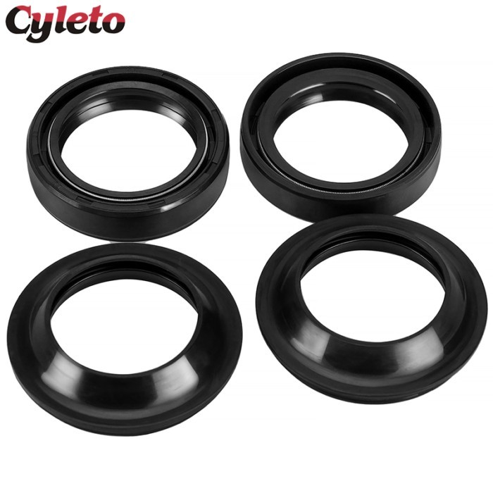 35x48 Motorcycle Front Fork Oil Seal or Dust for Harley FX FXE FXR Super Glide FXB FXEF Fat Bob FXR