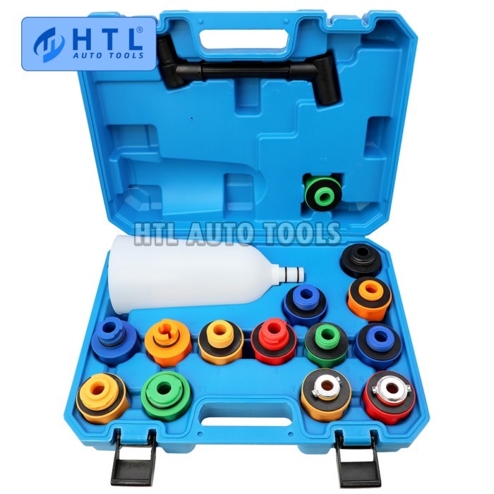 16pcs Engine Oil Filling Set Car Topping Up Engine Oil Funnel Spillproof Filter Fits for Audi EA888